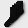 NKNsock 5pk, Black