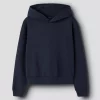 NLFrunic star short hood, Dark sapphire