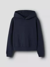 NLFrunic star short hood, Dark sapphire