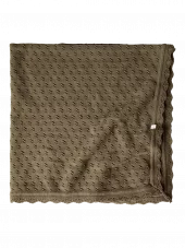 NBNnilo knit blanket, Teak