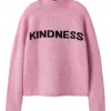 NKFNevaeh LS Knit, begonia pink