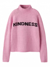 NKFNevaeh LS Knit, begonia pink