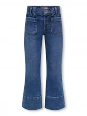 KMGCYPRESS REG pocket flared dnm, Medium blue denim