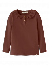 NMFTHORO HUF LS slim top lil, Mahogany