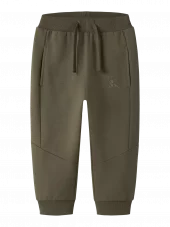 NMMOSCAR NREG sweat pant bru, olive night