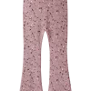 NMFOCEANA XSL flared legging, lilas