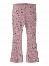 NMFOCEANA XSL flared legging, lilas