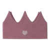 nmfmall headband W. Fleece badge Fo, Wistful mauve/Heart