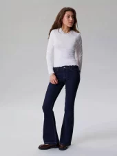 NLFblibling flared, Dark blue