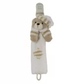 Smokkholder bamse, hvit