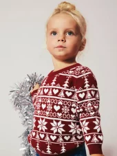 NMNrismas knit, Red