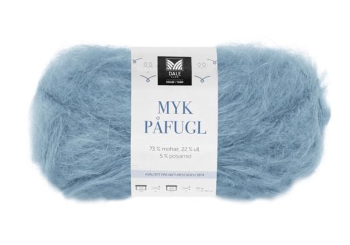 Myk Påfugl 7911 Lys denim