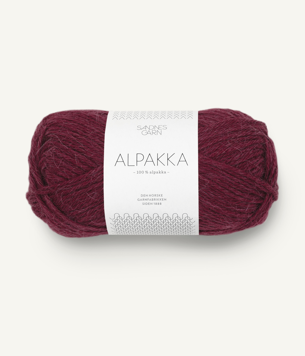 Alpakka 4554 Vinrød