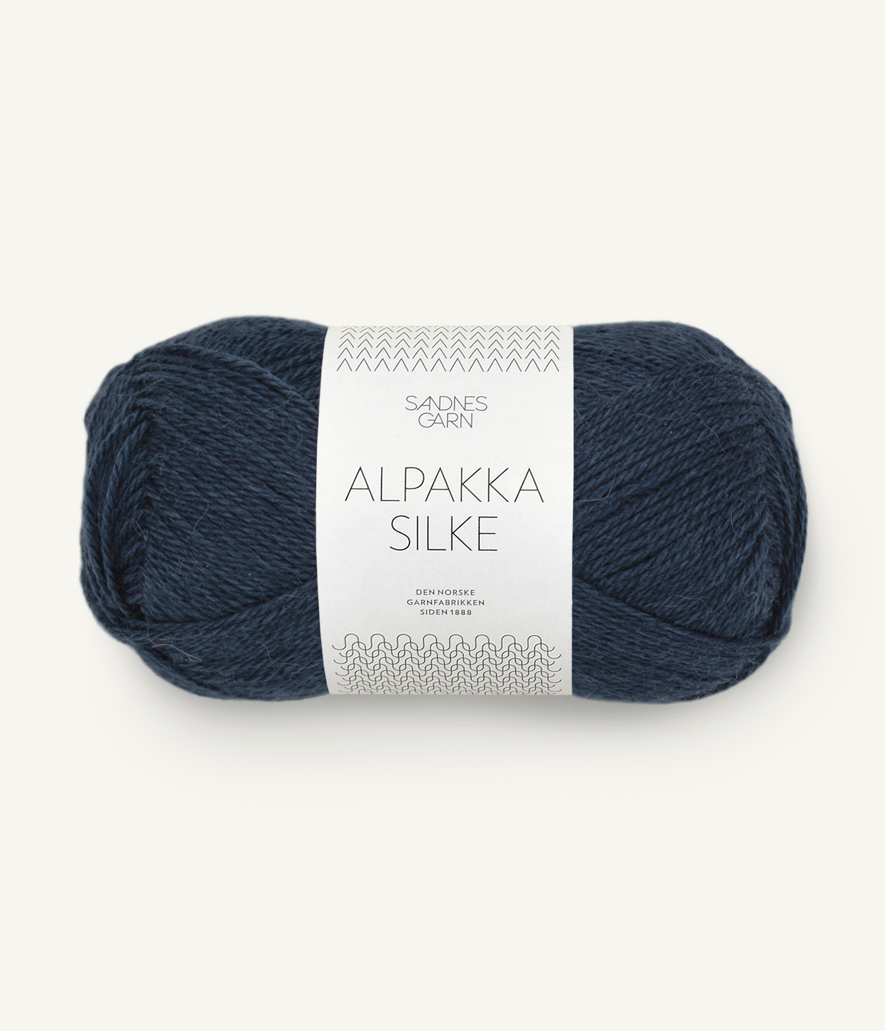 Alpakka Silke 6081 Mørk Gråblå