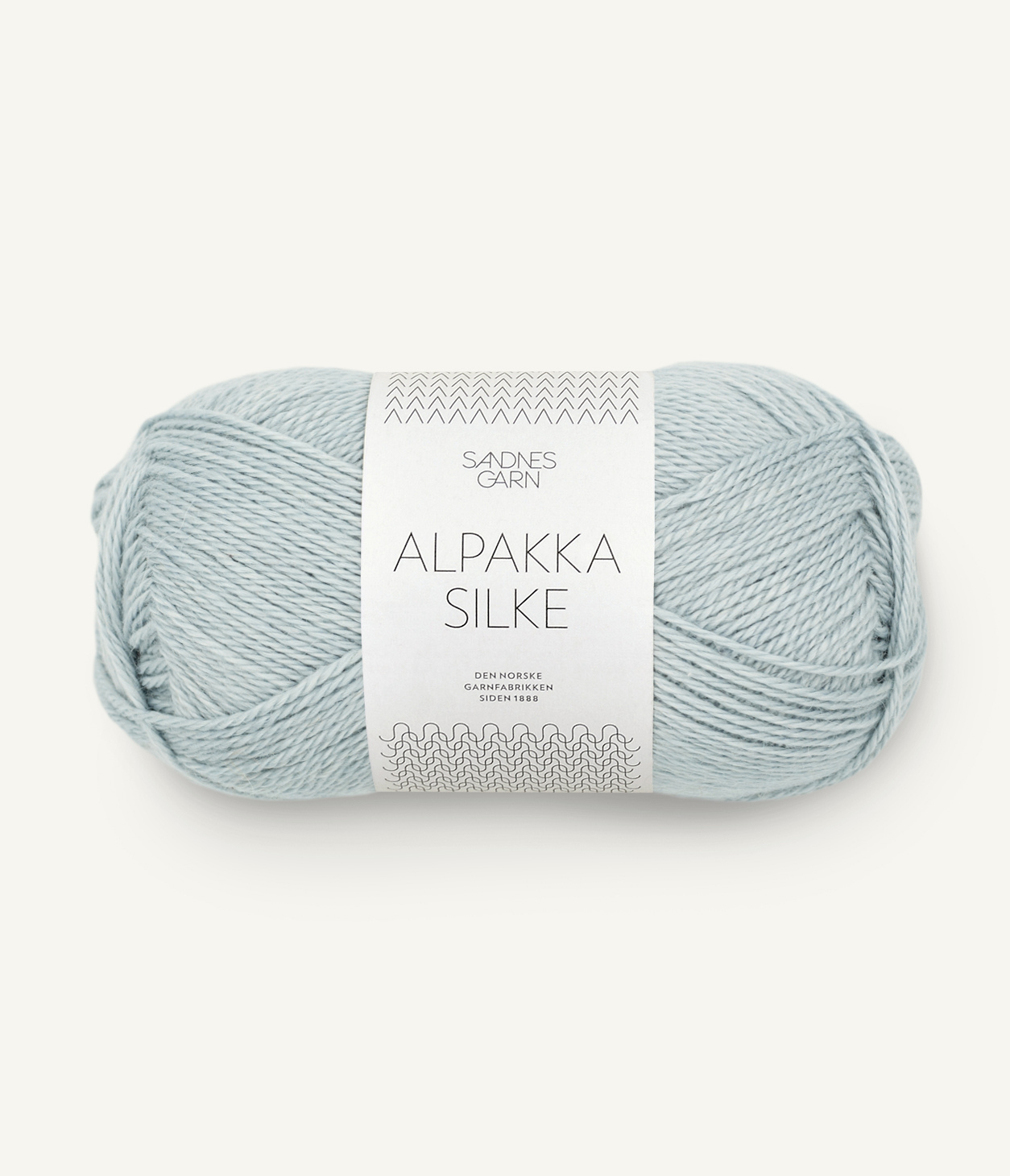 Alpakka Silke 7521 Lys Gråblå