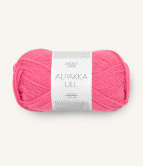 Alpakka Ull 4315 Bubblegum Pink