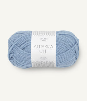 Alpakka Ull 6032 Blå Hortensia