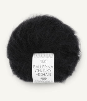 Ballerina Chunky Mohair 1099 Sort