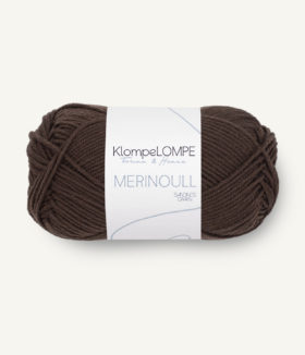 KL Merinoull 3081 Mørk Brun