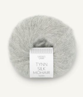 Tynn Silk Mohair 1022 Lys Gråmelert