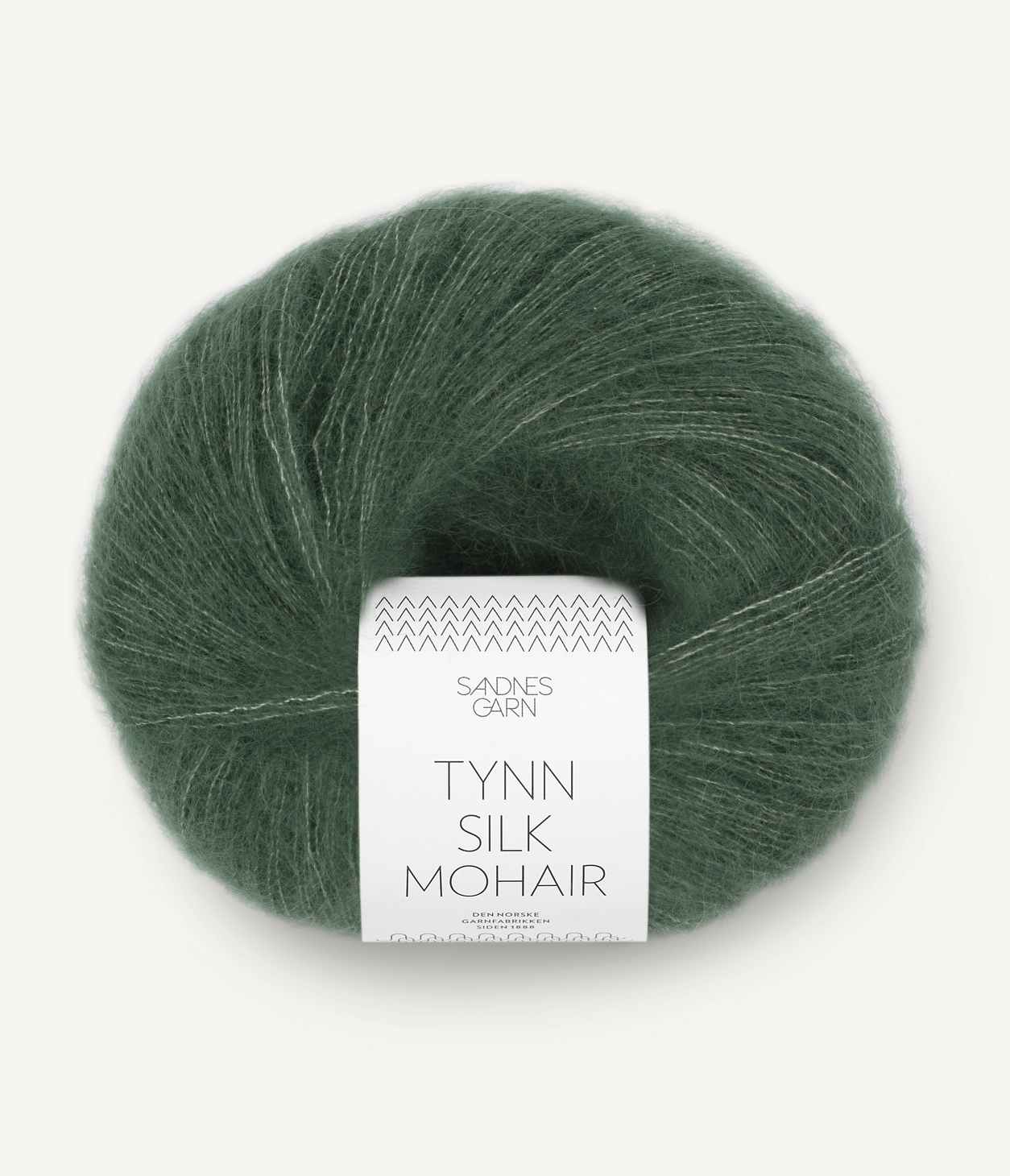 Tynn Silk Mohair 8581 Dyp Skoggrønn