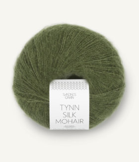 Tynn Silk Mohair 9062 Olivengrønn