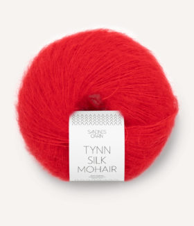 Tynn Silk Mohair 4018 Scarlet Red
