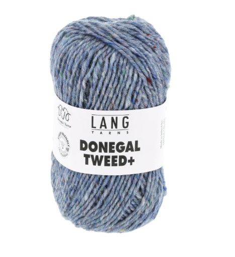 Donegal Tweed+ 20 Lys Blå