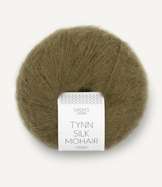 Tynn Silk Mohair 9873 dark olive