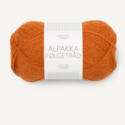 Alpakka Følgetråd 2745 Cognac