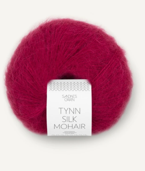 Tynn Silk Mohair 4255 Rumba red