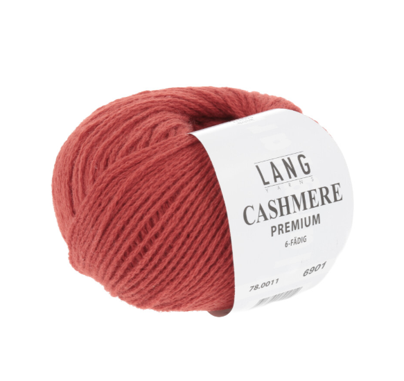 Cashmere Premium 0011 Rød