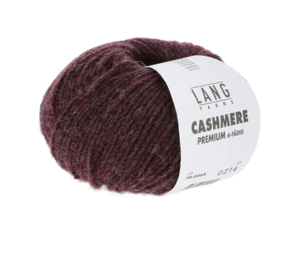 Cashmere Premium 464 Burgundermelert