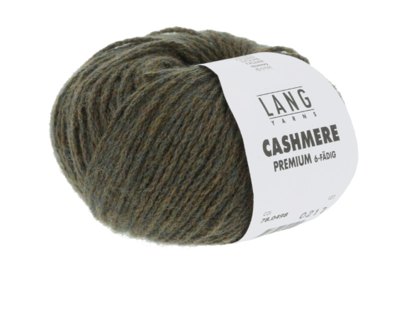 Cashmere Premium 498 Grønnmelert