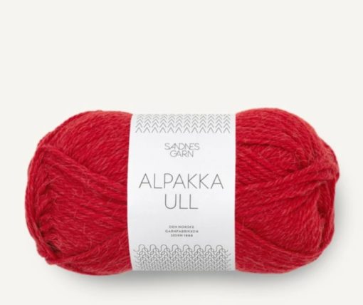 Alpakka Ull 4227 Equestrian Red