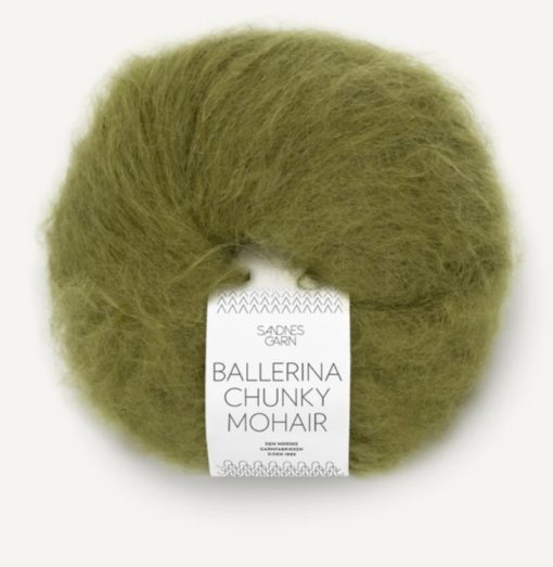 Ballerina Chunky Mohair 9563 Moss Green