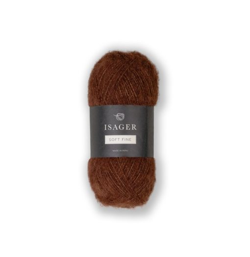 Isager Soft Fine 1 Rust