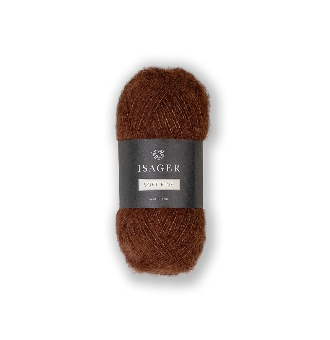 Isager Soft Fine 1 Rust