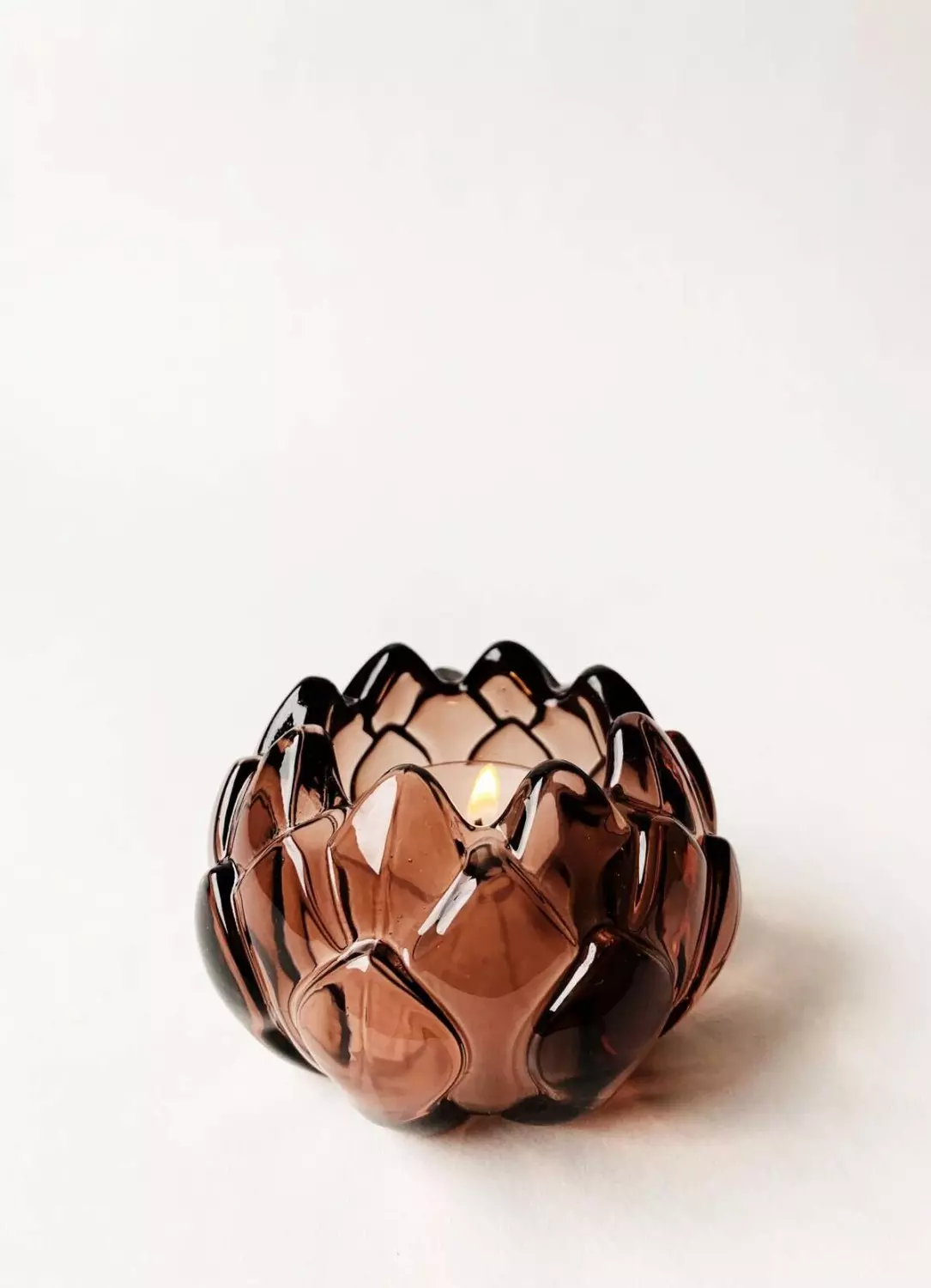 Lysglass artisjokk brun