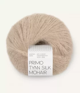 Primo Tynn Silk Mohair 3021 Lys beige
