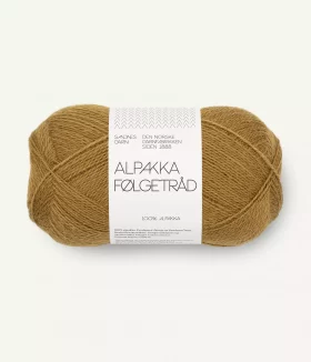 Alpakka Følgetråd 2152 Vintage gold