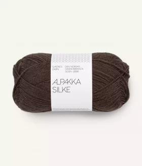 Alpakka Silke 3591 Chocolate Plum