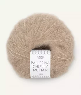 Ballerina Chunky Mohair 2650 Beige melange