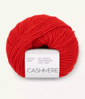 Cashmere 4018 Scarlet red