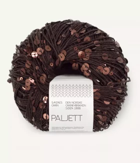 Paljett 3086 Espresso sparkle