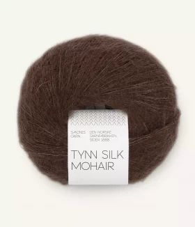 Tynn Silk Mohair 3091 Cacao nibs