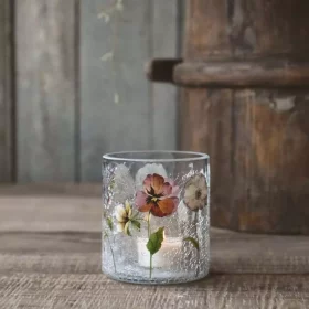 Lysglass Krakelert Stemor