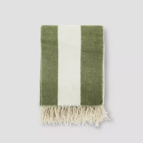 Zara pledd grønn 130x170