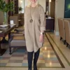 ORNELLA,kjole/Tunic,beige