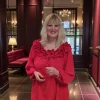 DNY,Gibson,blouse,rød